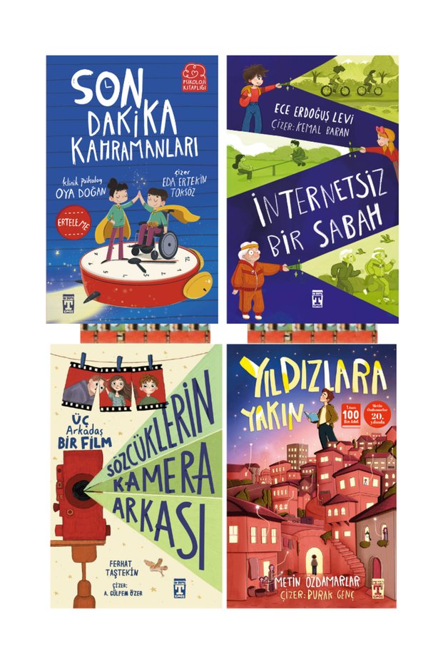 Son Dakika Kahramanları, İnternetsiz Bir Sabah, Sözcüklerin Kamera Arkası, Yıldızlara Yakın(4kitap)
