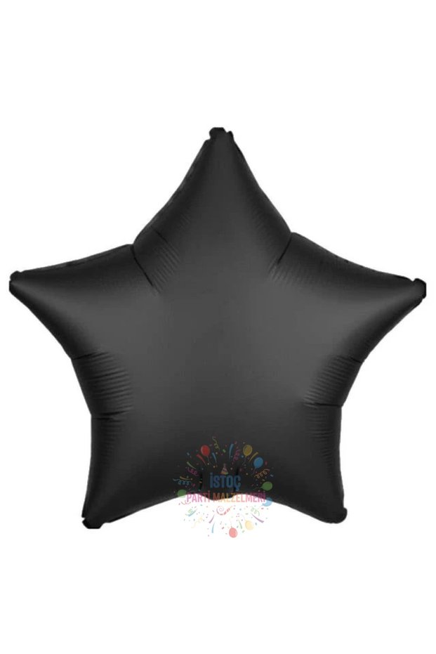 Black Color Star Foil Balloon