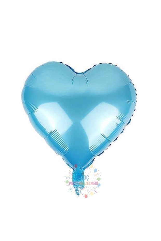 Blue Color Heart Foil Balloon