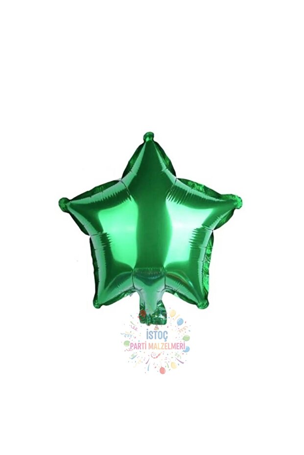 Dark Green Color Star Foil Balloon