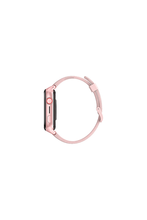 2KSW03P Kidi Pro Amoled Ekranlı GPS 4G Sim Kartlı Akıllı Çocuk Saati Balerin Pembesi - 3