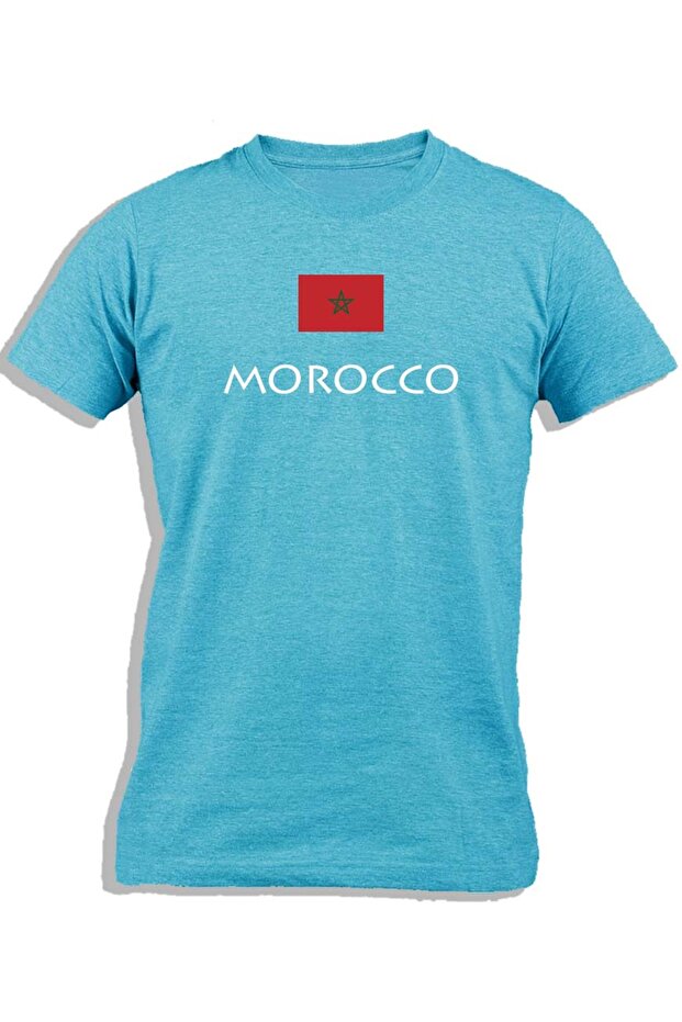 MOROCCO WITH FLAG - 1
