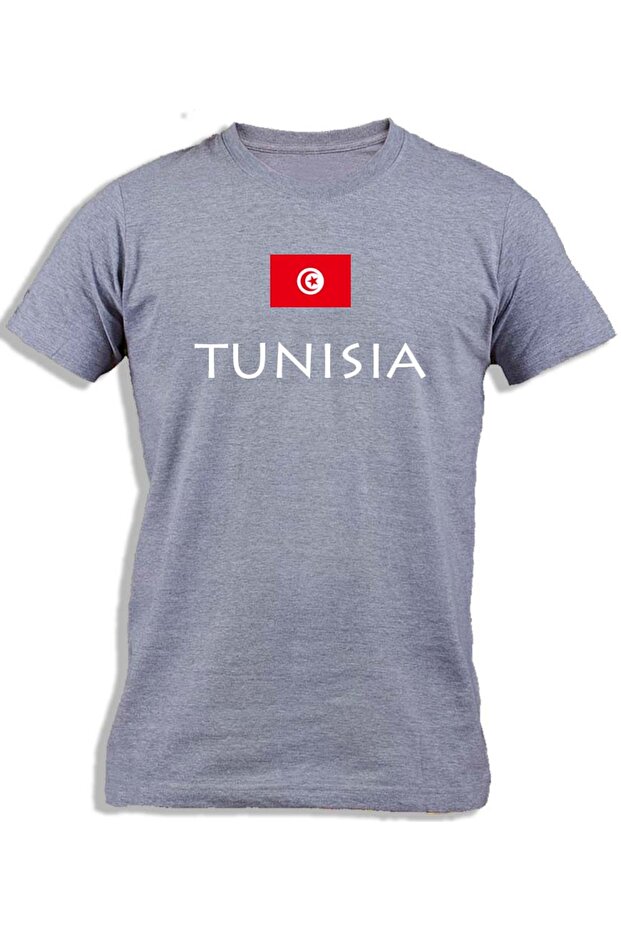 TUNISIA WITH FLAG FOR KIDS
