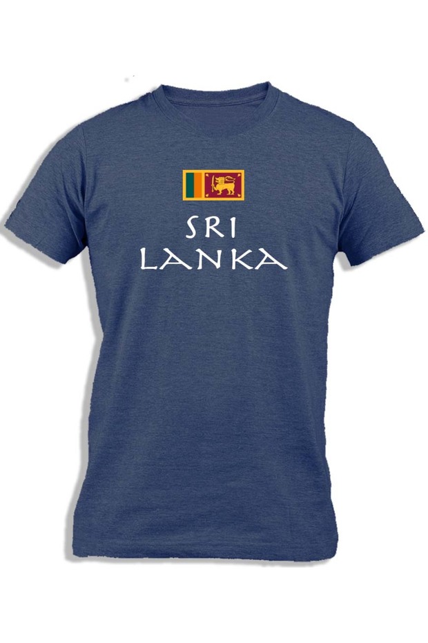 SRI LANKA WITH FLAG