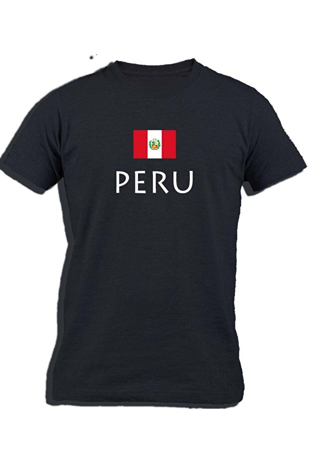 PERU WITH FLAG - 1