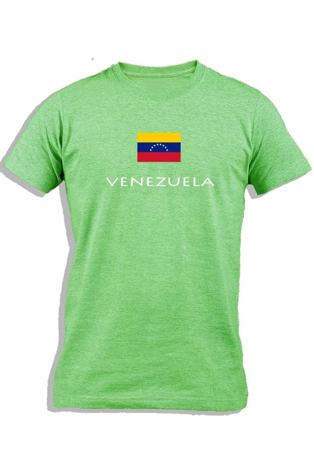 VENEZUELA WITH FLAG