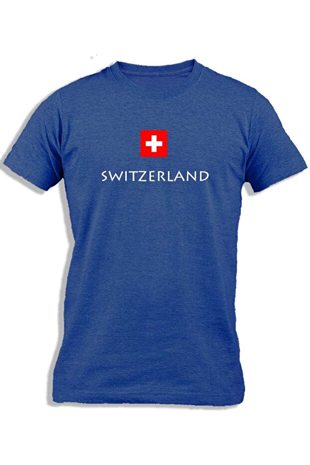 SWITZERLAND WITH FLAG