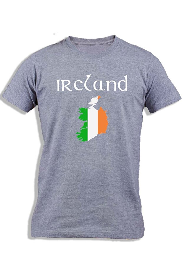 IRELAND MAP FLAG