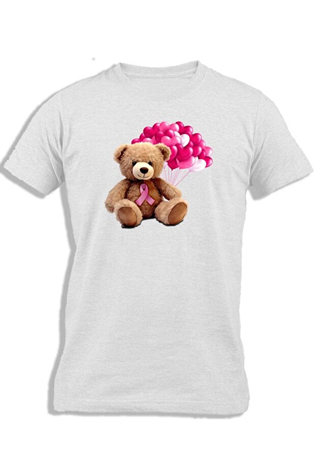 TEDDY BEAR PINK RIBBON FOR KIDS