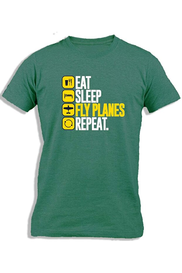 EAT SLEEP FLY AIRPLANES REPEAT