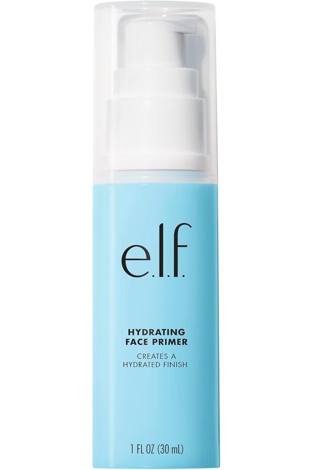e.l.f. Hydrating Face Primer, Makeup Primer For Flawless, Smooth Skin & Long-Lasting Makeup, Fills I