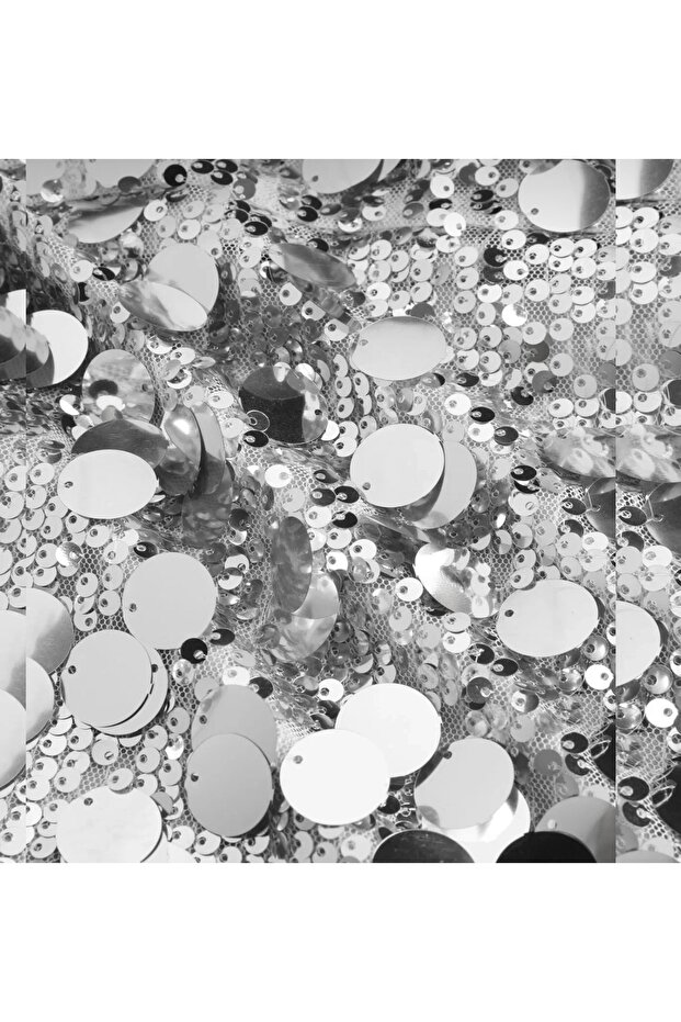 Kadın Şık Pul Payet Şort Etek - 2