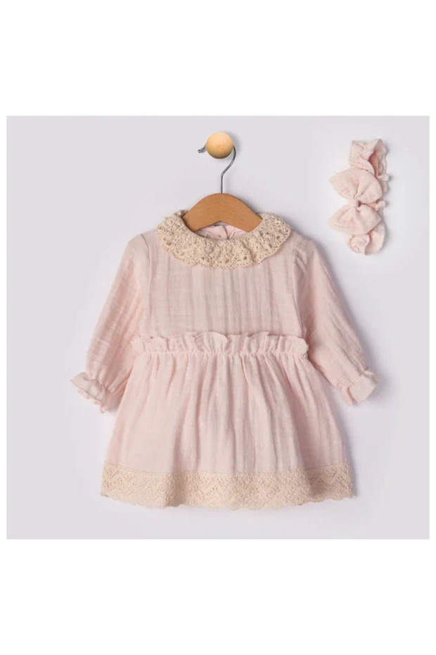 Müslin Kumaş Elbise - 1