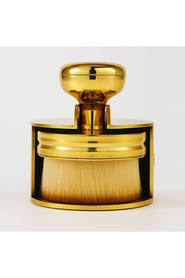 Gold Chamber Detail Brush – Soft Bristled Wheel, Tire, and Interior Detail Cleaning Brush