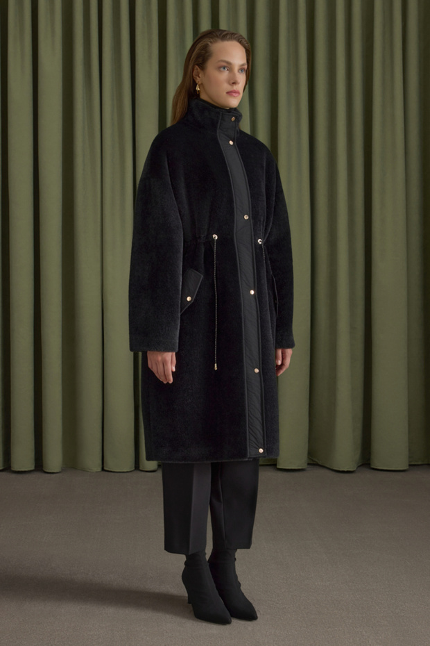 Quilted Fur Coat - 3