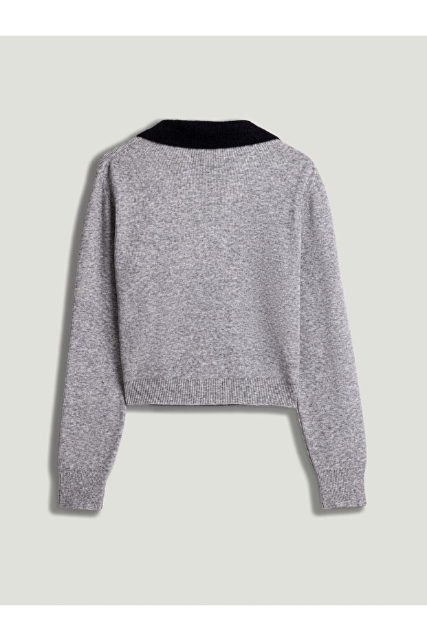 Aksesuar Detaylı Triko - 6