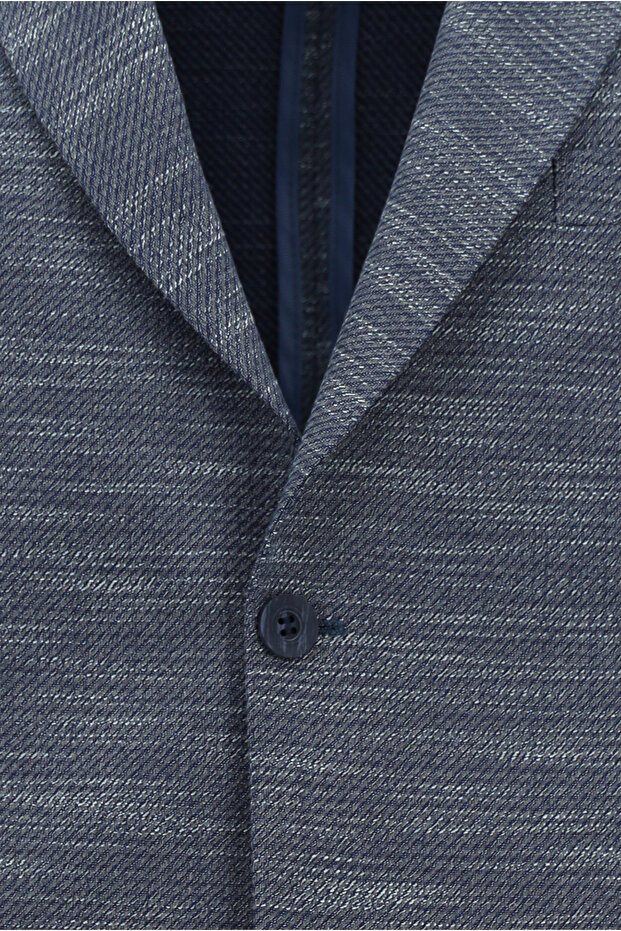 سترة مستقيمة ذات قصة عادية - 3