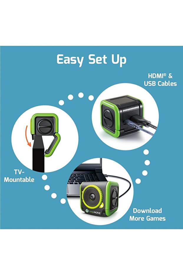 نظام ألعاب الفيديو LeapMove للتعلم النشط - 4