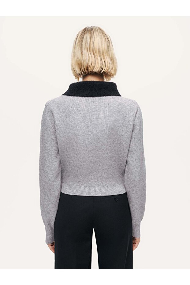 Aksesuar Detaylı Triko - 3