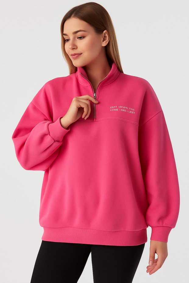 Oversize Kadın Sweatshirt