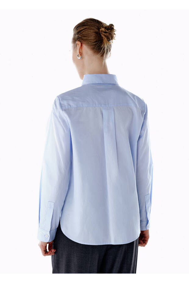 Mavi Regular Fit Gömlek - 5