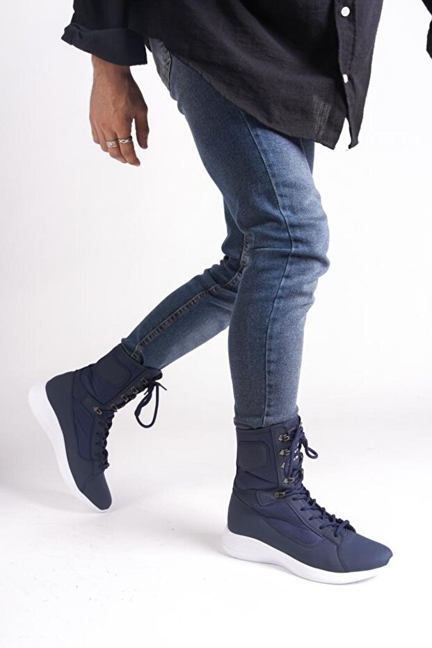 Lacivert Erkek Bot - 3