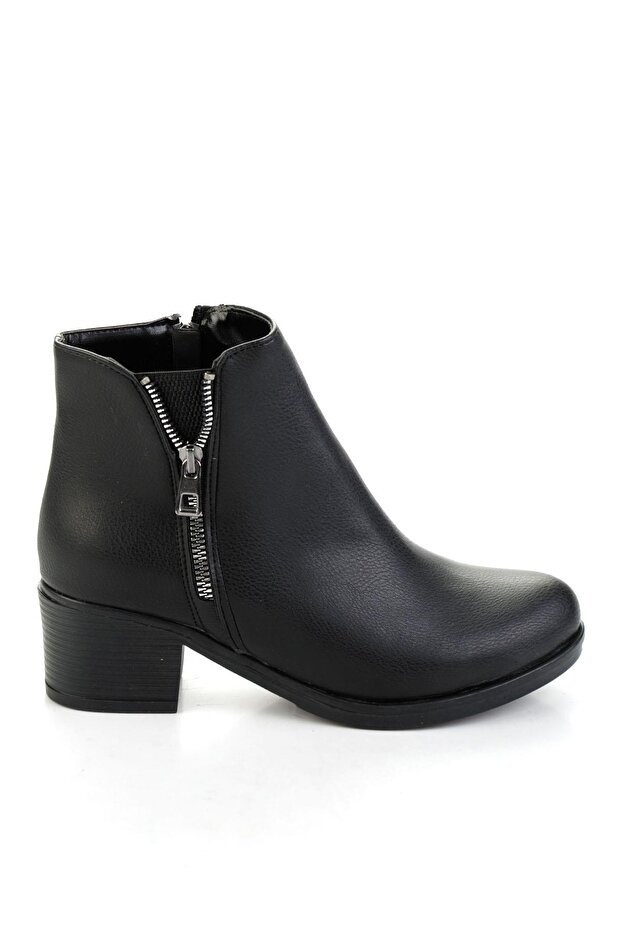 Siyah Kadın Bot & Bootie K02676066209 - 1