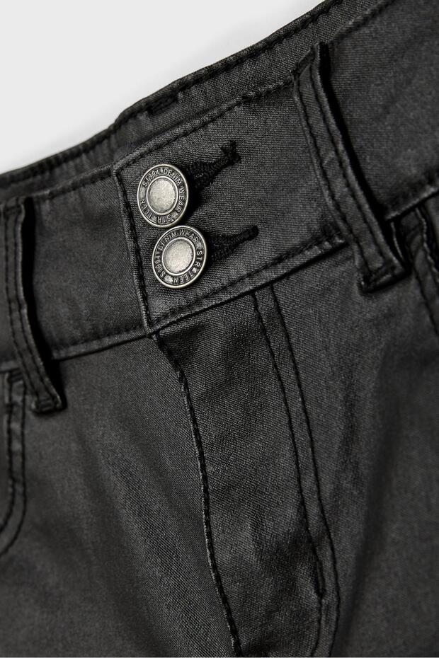 Mumlu görünümlü mini şort - 8