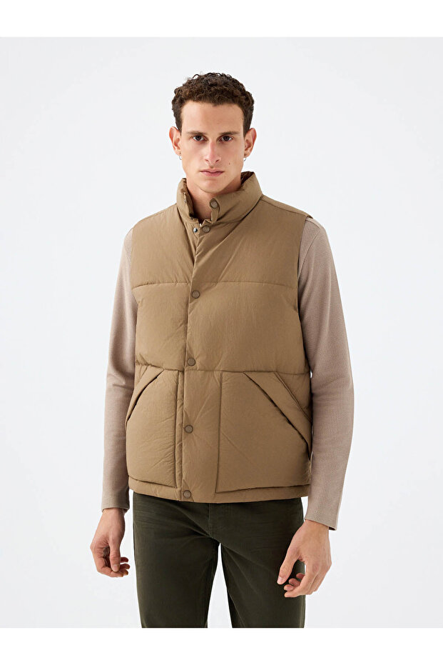 Bej Erkek Yelek Lf2041104 - 1