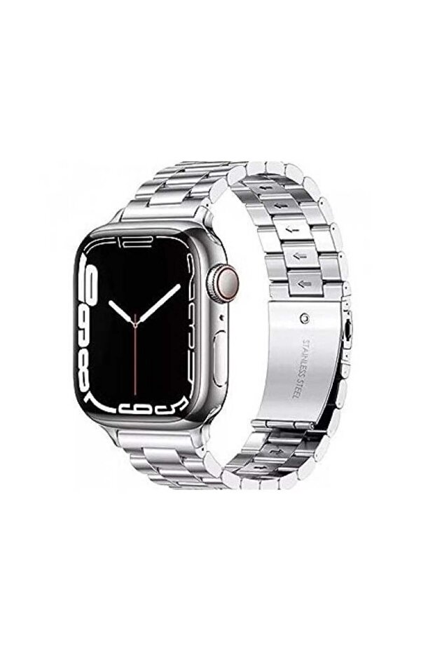 Stainless Steel Apple Watch stainless steel Band Strap 42 44 45 49MM Sliver Silver