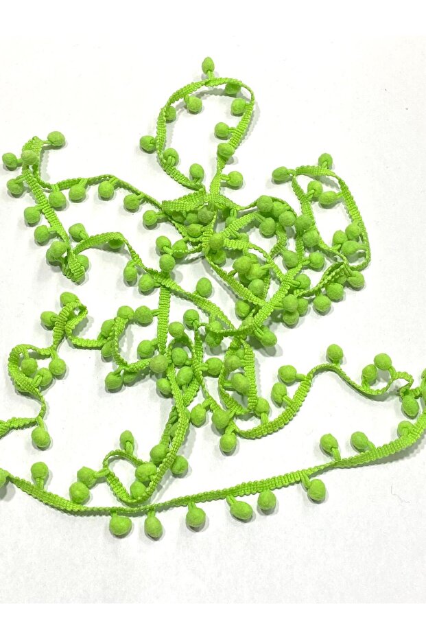 Ribbon Pompom / Dangle Ribbon Pompom / 2 Meters