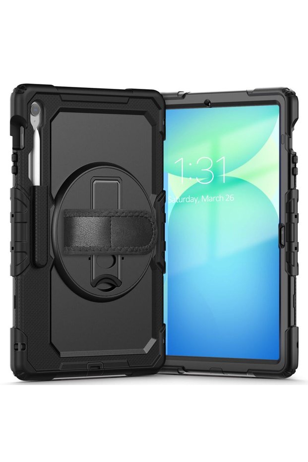 Θήκη για Samsung Galaxy Tab S10 FE+ Solid - μαύρο