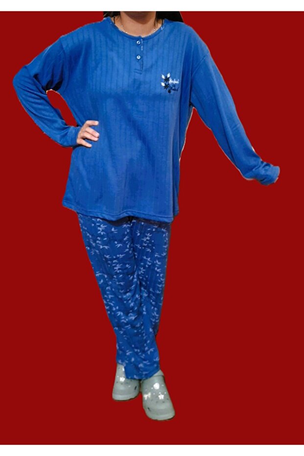 Plus Size Pajama Set (Cotton Viscose)