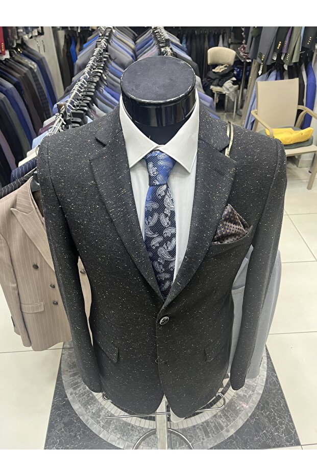 سترة شتوية رجالية من الصوف - 2