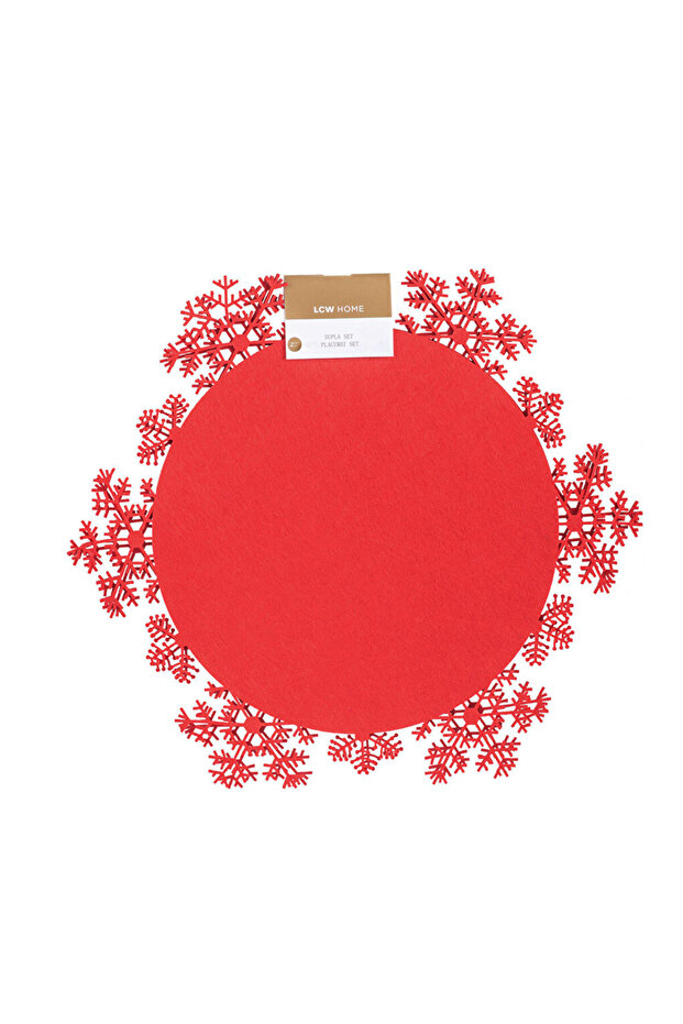 Trending Products |   Snowflake Patterned 2-Piece American Service Set 30X30 cm - 7