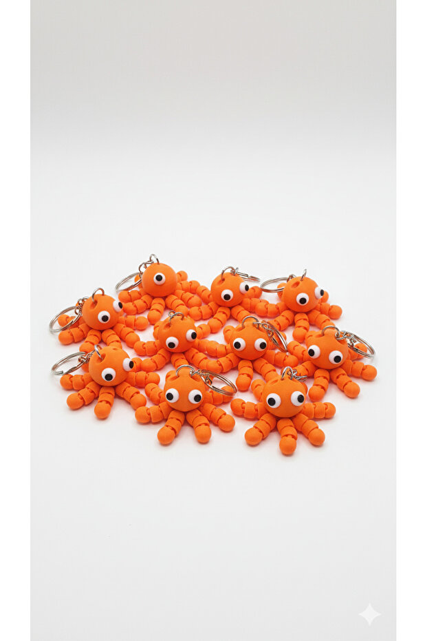 Sevimli Ahtapot Anahtarlık - 2