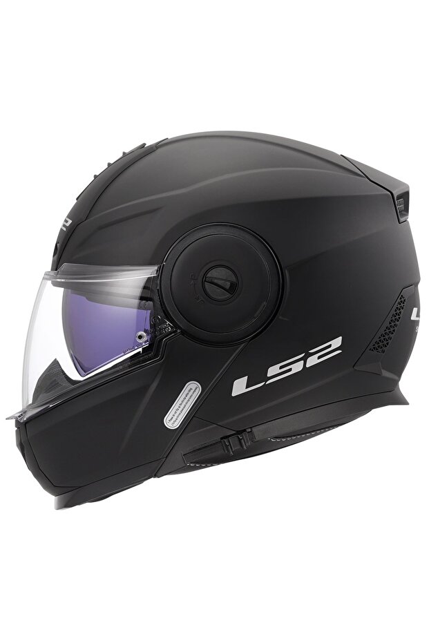 SCOPE 2 ÇENE AÇILIR KASK MAT SİYAH - 1