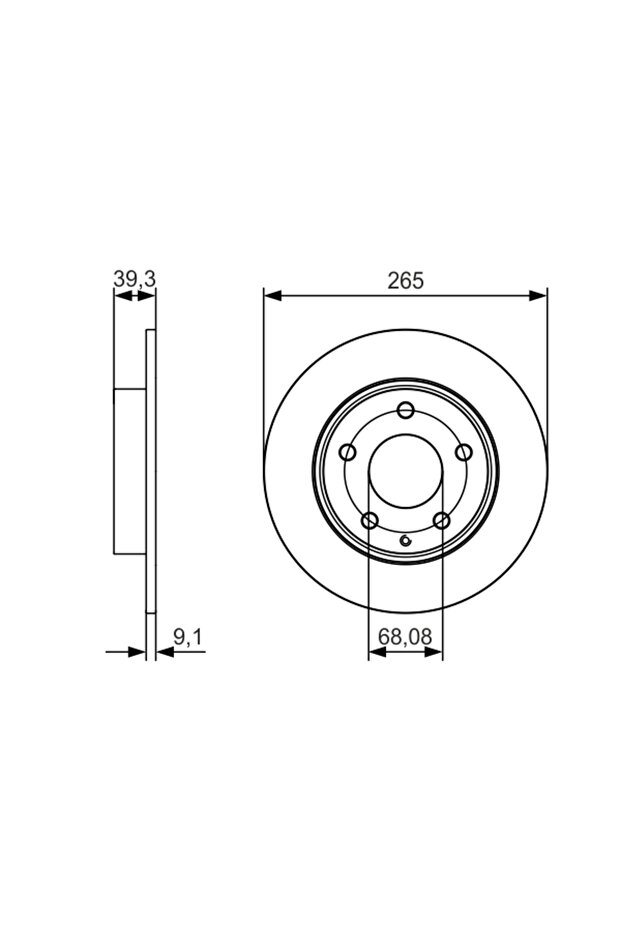 Спирачен диск за Mazda 3 - 1