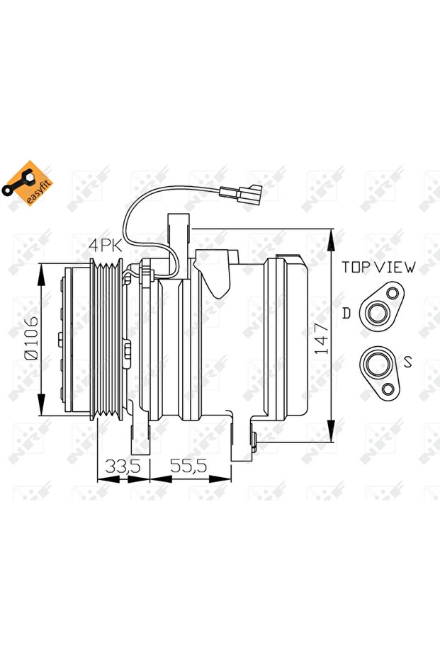 Compresor Climatizare Daewoo Matiz - 6