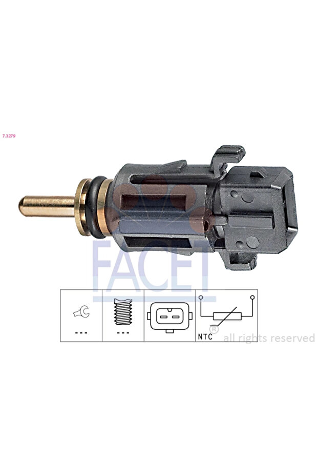 Coolant Temperature Sensor Bmw 1/3/5 - 1