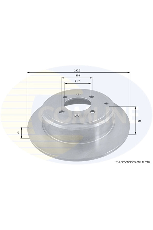 Спирачен диск Пежо 406 - 1