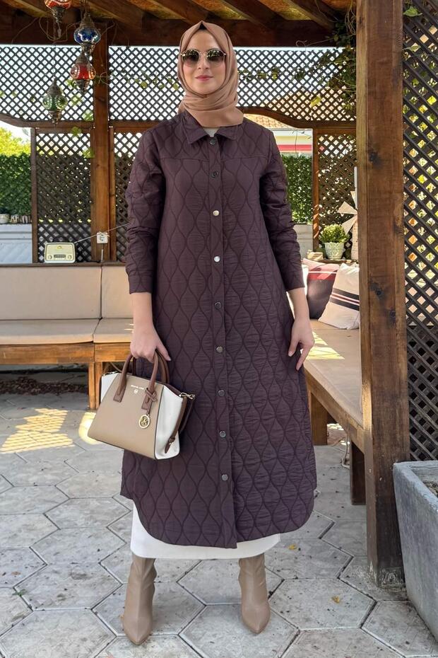 Elmas Kapitone Kap Kahve - 9