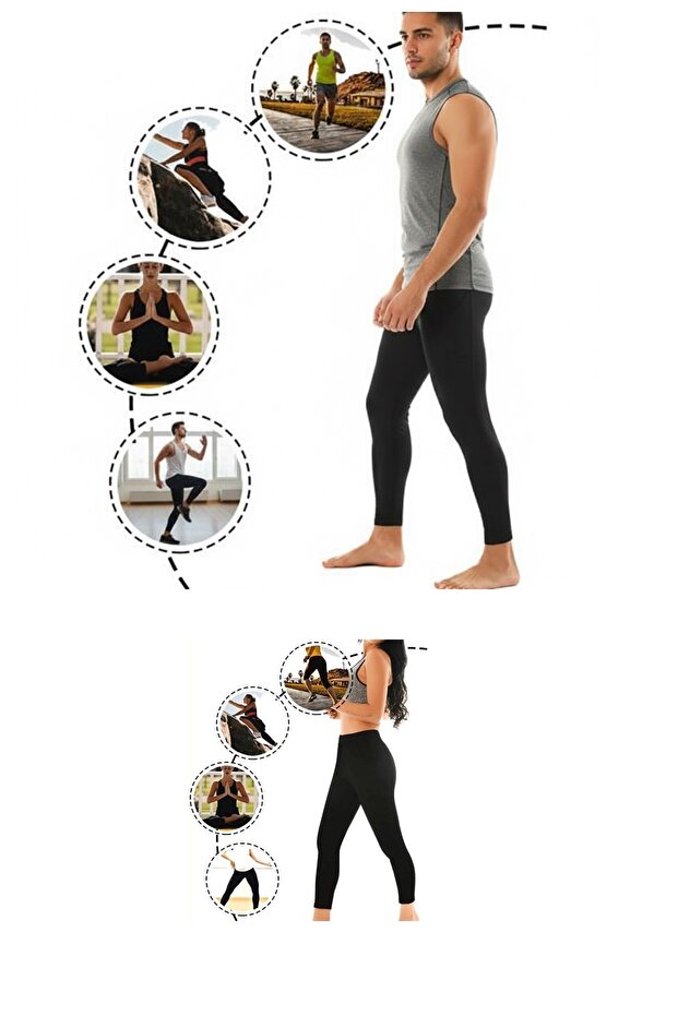 Termal Sauna Unisex Atlet Üst - 1