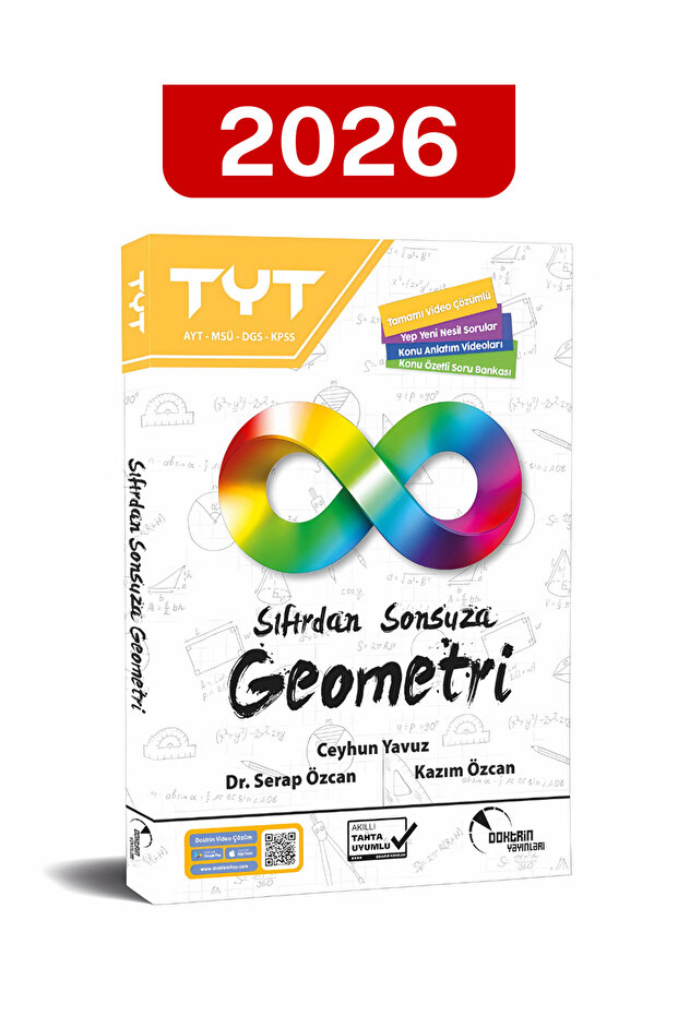 2026 Sıfırdan Sonsuza Geometri Konu Anlatımlı Test Kitabı - Güncel Baskı - 1
