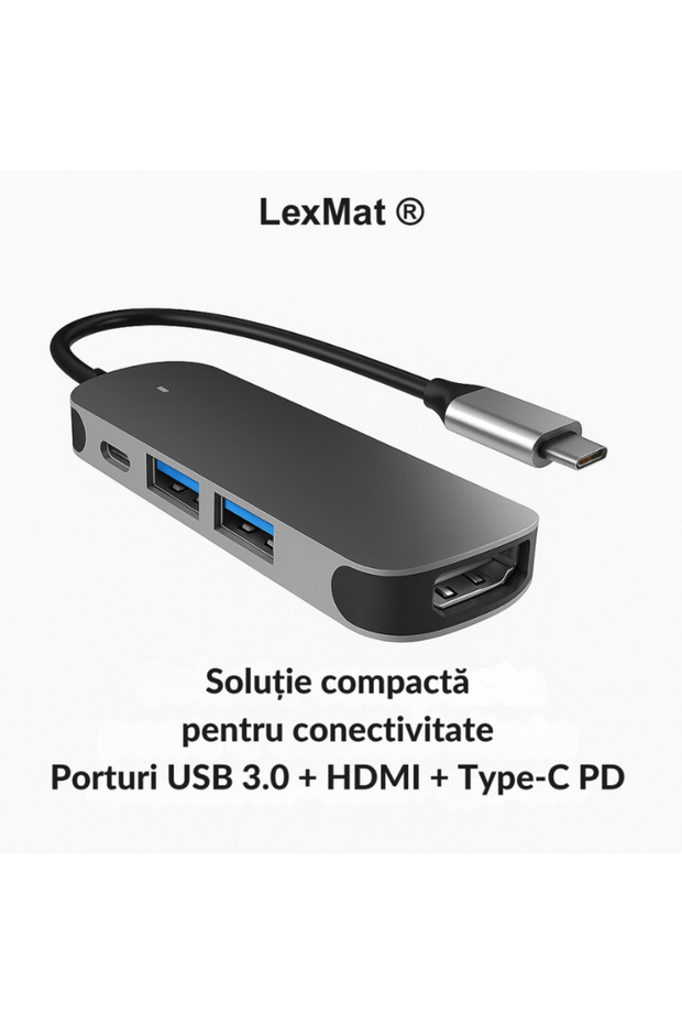 Hub 4 in 1 USB C Adapter Multiport ® - 3