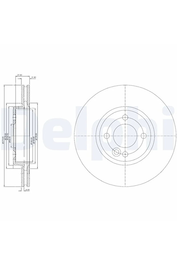 Мини спирачен диск - 1