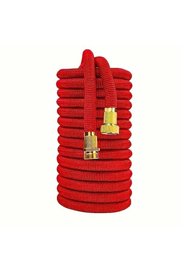 Extendable garden hose with 8 function spray gun - 3