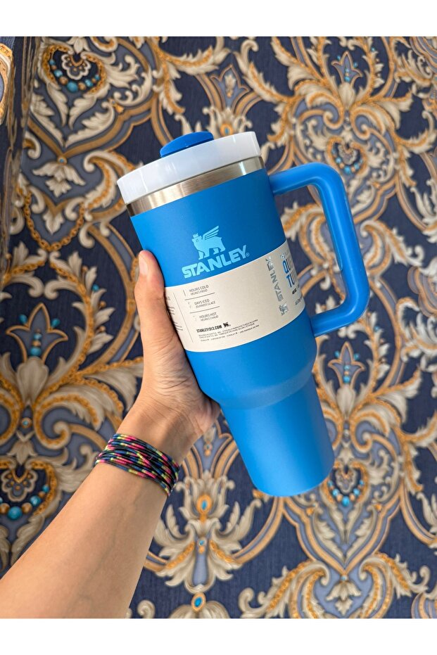 pipetli Quencher H2.0 Flowstat Paslanmaz Çelik Yalıtımlı Bardak 40 Oz 1,18 Lt Orchid - 1