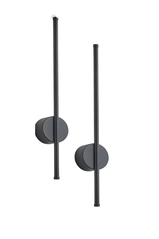 Modern Pilli Aplik Tak Çalıştır Kablosuz Ledli Aplik Eskitme Gold Pil Dahildir 70cm - 3