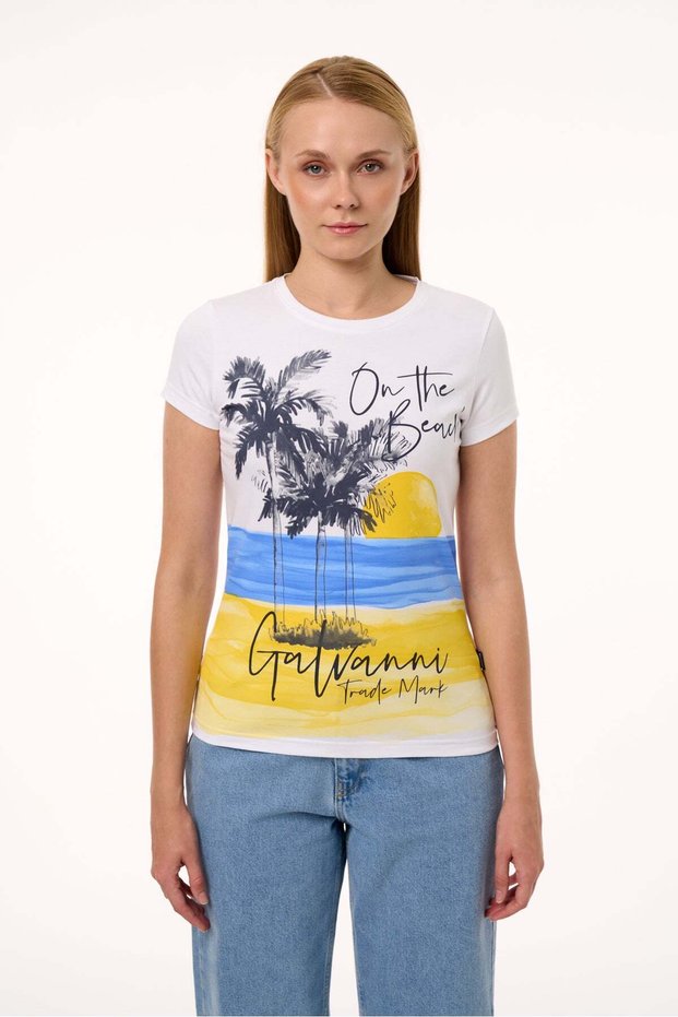 Women's T-Shirt - Anirat White